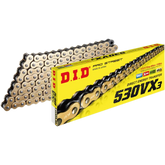 DID 530 VX3 - Drive Chain - 110 Links - Gold M530VX3G110ZB